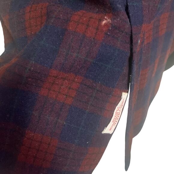 Vintage Pendleton Country Traditionals Robinson Tartan Flannel  Mens Size S - Picture 5 of 9